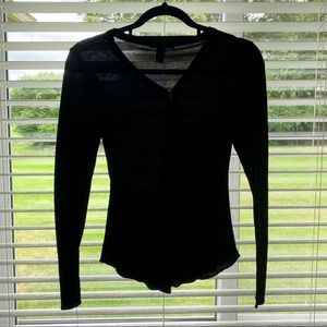 F21 BUTTON UP LONG SLEEVE